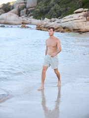 Blue Stripe Seersucker Swim Shorts - Image 5 of 10
