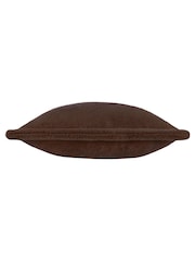 Furn Chocolate Kallu Faux Fur 30 x 40cm Cushion - Image 4 of 6