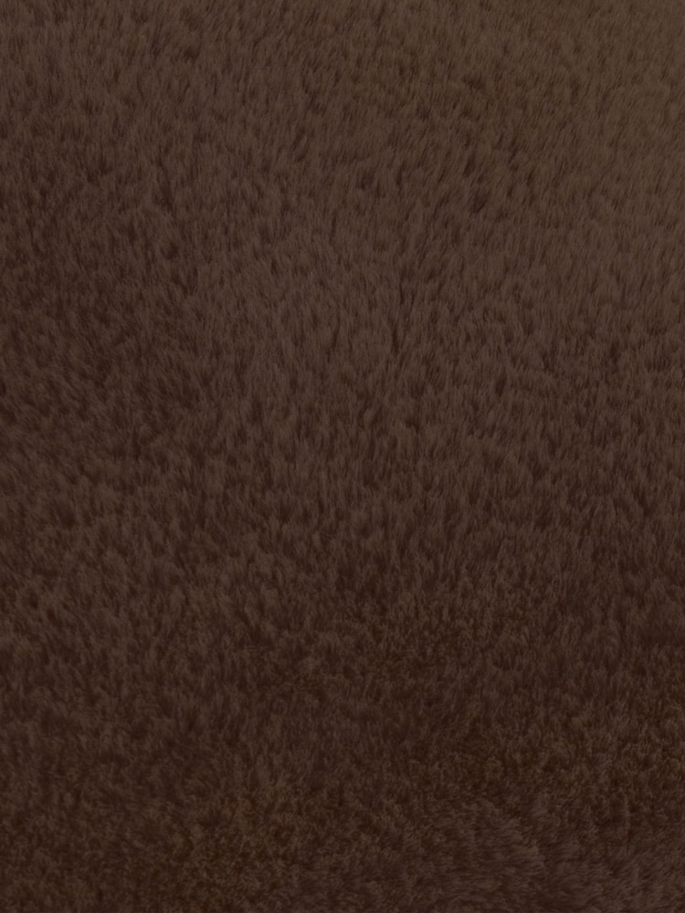 Furn Chocolate Kallu Faux Fur 30 x 40cm Cushion - Image 6 of 6 Furn Chocolate Kallu Faux Fur 30 x 40cm Cushion - Image 6 of 6
