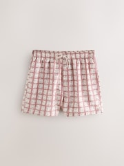 Pink Geometric Printed Swim Shorts - Image 7 of 10