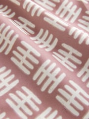 Pink Geometric Printed Swim Shorts - Image 9 of 10
