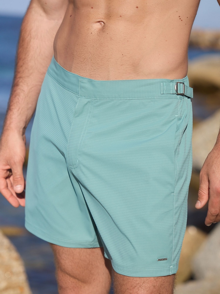 Зеленый - Signature Tailored Waistband Swim Shorts - Image 1 of 12