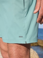 Зеленый - Signature Tailored Waistband Swim Shorts - Image 8 of 12