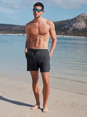 Black Active Lined Swim Shorts - Image 2 of 7