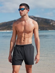 Black Active Lined Swim Shorts - Image 4 of 7