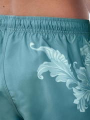 Blue Baroque Printed Swim Shorts - Image 3 of 5