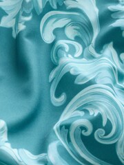 Blue Baroque Printed Swim Shorts - Image 8 of 8