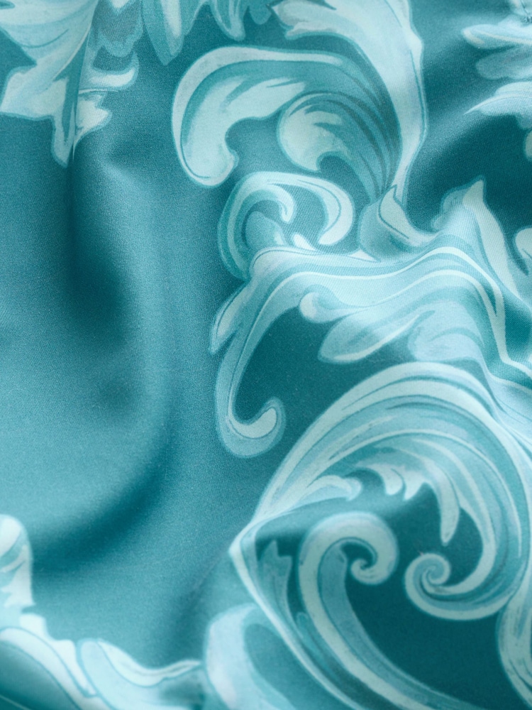 Blue Baroque Printed Swim Shorts - Image 8 of 8