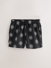 Черный - Embroidered Swim Shorts - Image 7 of 9