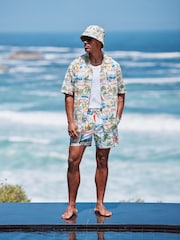 Amalfi Printed Swim Shorts - Image 2 of 9
