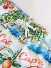 Amalfi Printed Swim Shorts - Image 7 of 9