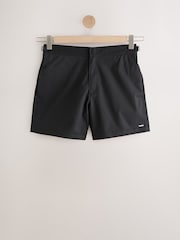 Черный - Signature Tailored Waistband Swim Shorts - Image 8 of 11