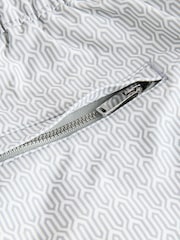 Grey Signature Tailored Waistband Swim Shorts - Image 13 of 14