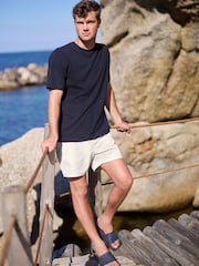 Grey Signature Tailored Waistband Swim Shorts - Image 3 of 14