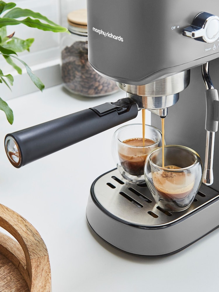 Morphy Richards Grey Signature Coffee Machine - Image 6 of 6