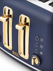 Morphy Richards Blue Accents 4 Slice Toaster - Image 2 of 4