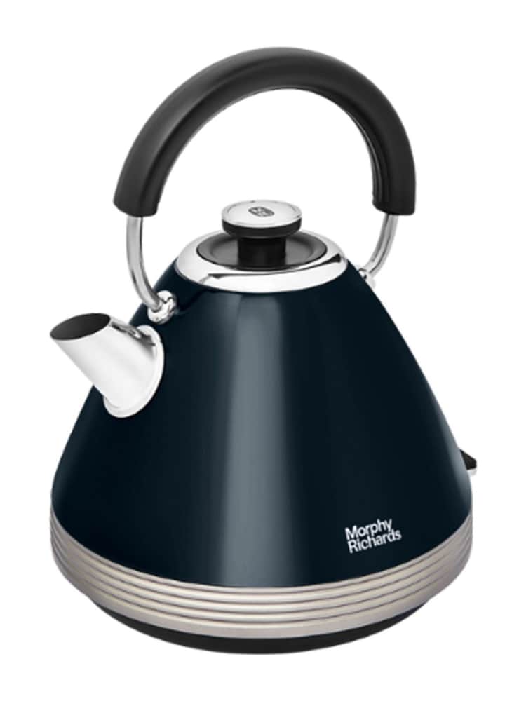 Morphy Richards Black Venture Retro Pyramid Kettle - Image 2 of 4
