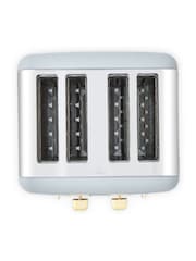 Morphy Richards Grey Accents 4 Slice Toaster - Image 2 of 4