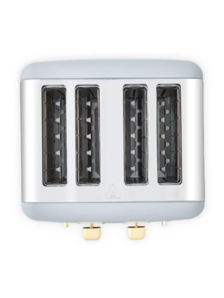 Morphy Richards Grey Accents 4 Slice Toaster - Image 2 of 4 Morphy Richards Grey Accents 4 Slice Toaster - Image 2 of 4
