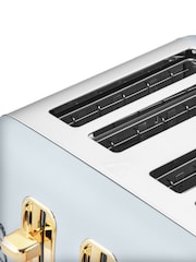 Morphy Richards Grey Accents 4 Slice Toaster - Image 3 of 4