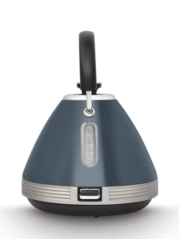 Morphy Richards Grey Venture Retro Pyramid Kettle - Image 2 of 3