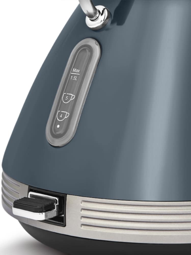 Morphy Richards Grey Venture Retro Pyramid Kettle - Image 3 of 3