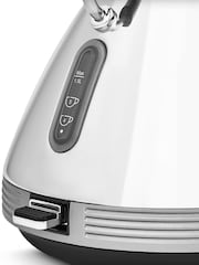 Morphy Richards Black/White Venture Retro Pyramid Kettle - Image 4 of 4