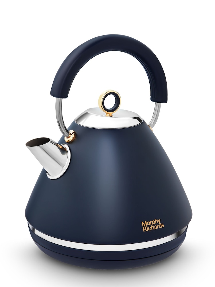 Morphy Richards Blue Accents Pyramid Ketttle - Image 2 of 4