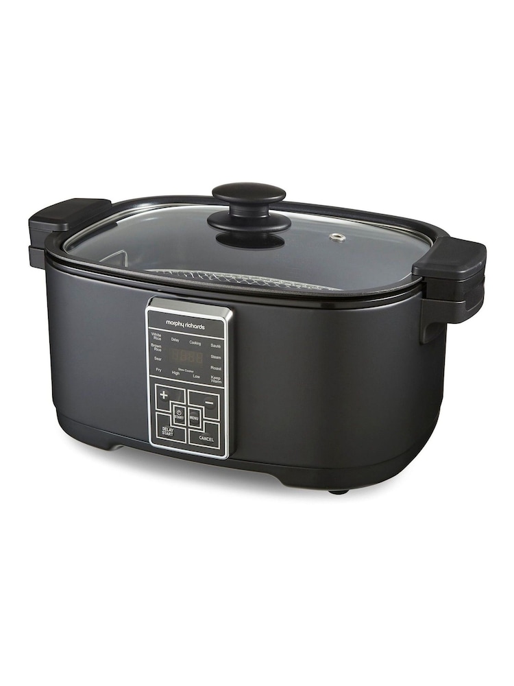 Morphy Richards Black Multifunction Food Cooker - Image 2 of 4 Morphy Richards Black Multifunction Food Cooker - Image 2 of 4