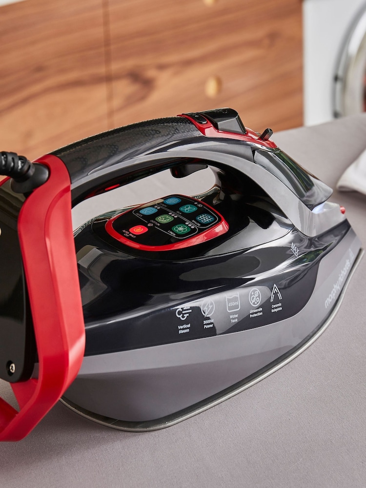 Morphy Richards Black LCD Digital Steam Iron - Image 6 of 6