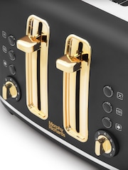 Morphy Richards Black Accents 4 Slice Toaster - Image 4 of 4