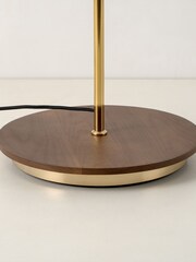 Houseof. Brass Cone Floor Lamp - Image 6 of 6