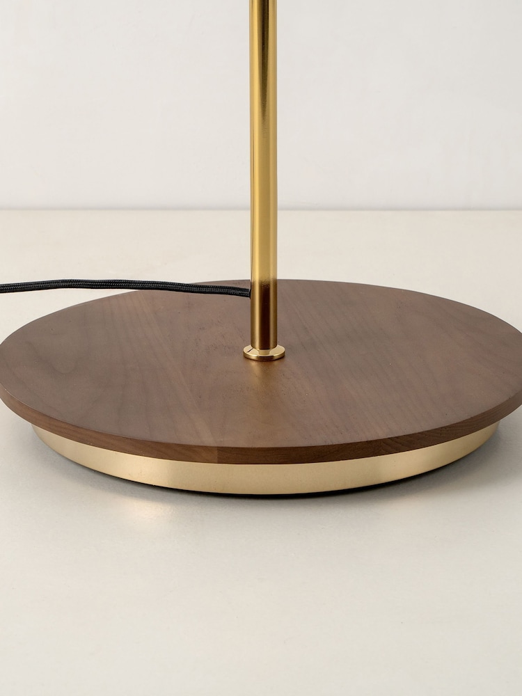Houseof. Brass Cone Floor Lamp - Image 6 of 6