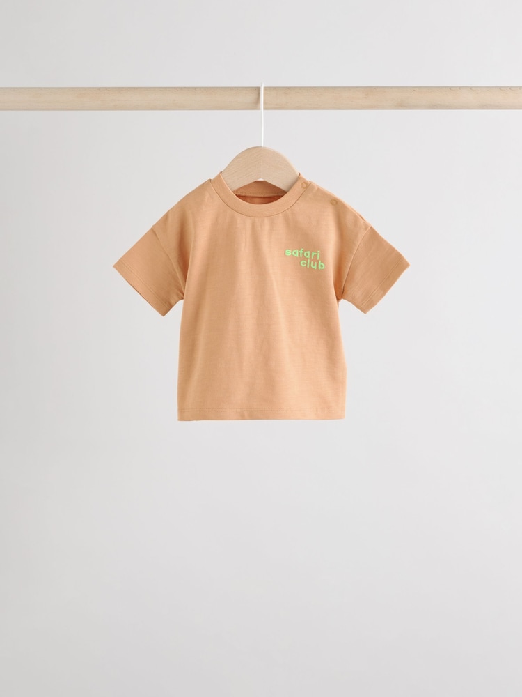 Green Tiger Baby Tops and Shorts Set 6 Piece - Image 5 of 14
