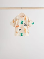 Green Tiger Baby Tops and Shorts Set 6 Piece - Image 7 of 14