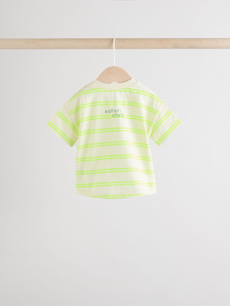 Green Tiger Baby Tops and Shorts Set 6 Piece - Image 9 of 14
