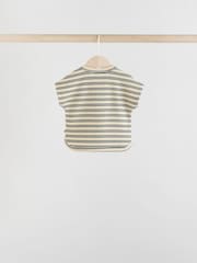 Mineral Stripe Baby Tops and Shorts Set 6 Piece - Image 5 of 17