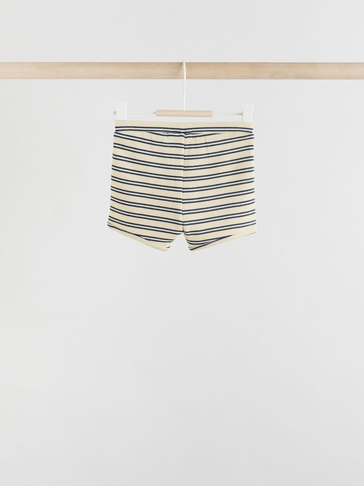 Mineral Stripe Baby Tops and Shorts Set 6 Piece - Image 6 of 17