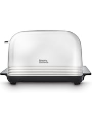 Morphy Richards Black/White Venture Retro 4 Slice Toaster - Image 2 of 4