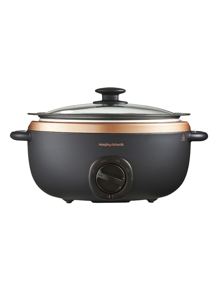 Morphy Richards Black Sear and Stew Slow Cooker - Image 1 of 4
