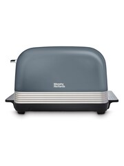 Morphy Richards Grey Venture Retro 4 Slice Toaster - Image 2 of 4