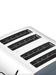 Morphy Richards Grey Venture Retro 4 Slice Toaster - Image 3 of 4