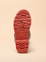 Joules Kids' Navy & Red Dinosaur Printed Wellies - Image 4 of 6