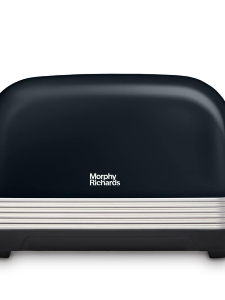 Morphy Richards Black Venture Retro 4 Slice Toaster - Image 2 of 4