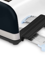 Morphy Richards Black Venture Retro 4 Slice Toaster - Image 4 of 4