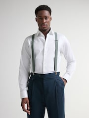 Sage Green Slim Braces - Image 1 of 3
