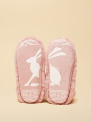 Joules Junior Cabin Pink Slipper Boot - Image 4 of 6
