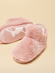Joules Junior Cabin Pink Slipper Boot - Image 5 of 6