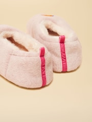 Joules Kids Slippet Pink Embroidered Slipper - Image 5 of 6