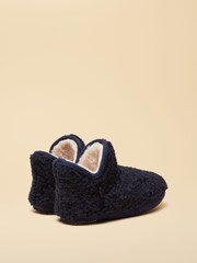 Joules Junior Cabin Navy Slipper Boot - Image 3 of 6